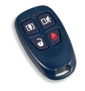 Wireless remotes allow you the convenience of arming and disarming your alarm remotely